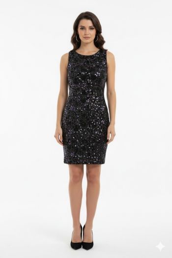 Midi φόρεμα παγιέτα 